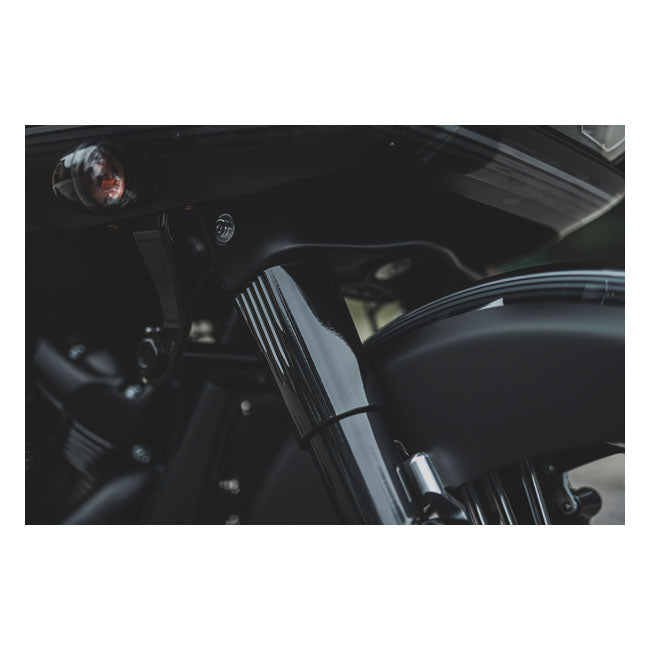 Killer Custom Upper Fork Covers for 5.50" Wide Wheels – 2014–2023 FLT/Touring; Trikes with…