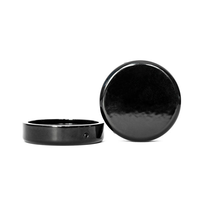 Killer Custom Fork Tube Cap Bolt Covers. Gloss Black – Softail: 2018–2021FLHC Heritage Classic…