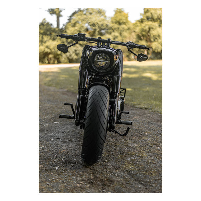 Killer Custom Avenger 1-1/4" Handlebar. Black – 1982–2024 H-D with Mech. & E-throttle…
