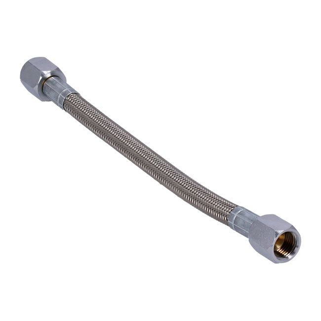 Goodridge Universal Pre-assembled Oil Line. 7" – Pre-Twin Cam & Custom Applications