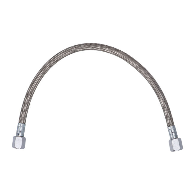 Goodridge Universal Pre-assembled Oil Line. 15" – Pre-Twin Cam & Custom Applications
