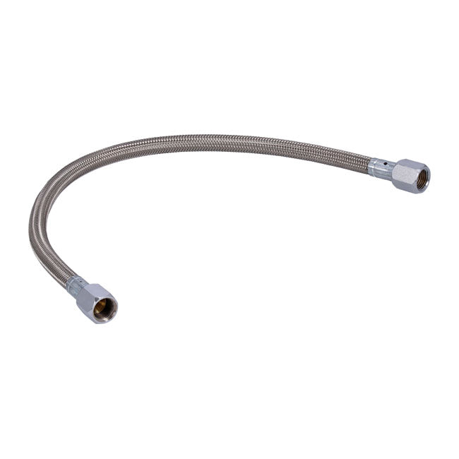 Goodridge Universal Pre-assembled Oil Line. 16" – Pre-Twin Cam & Custom Applications