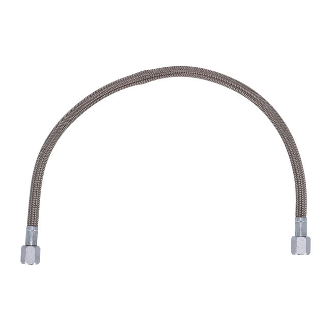 Goodridge Universal Pre-assembled Oil Line. 19" – Pre-Twin Cam & Custom Applications