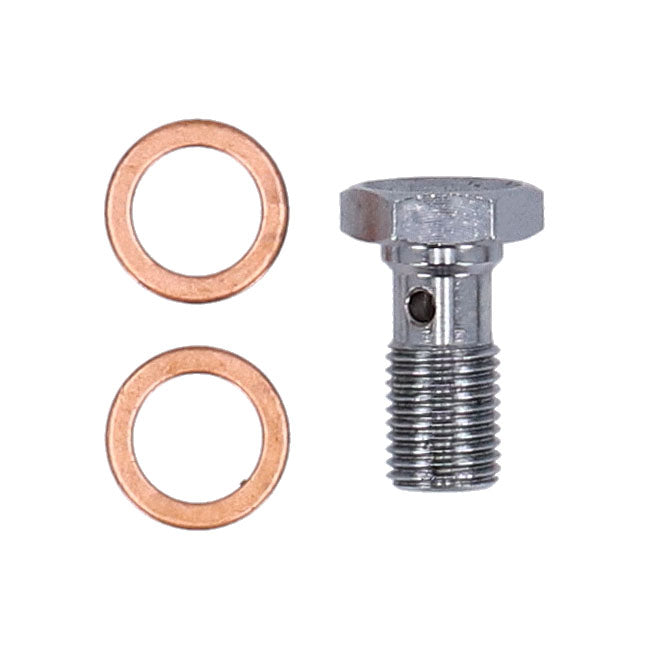Goodridge Hydraulic Clutch Line Kit 63", Clear Coated – H-D with 7/16-20 Threaded Transm. End…