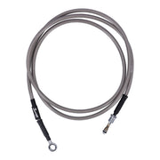 Goodridge Hydraulic Clutch Line Kit 67", Clear Coated – H-D with 7/16-20 Threaded Transm. End…