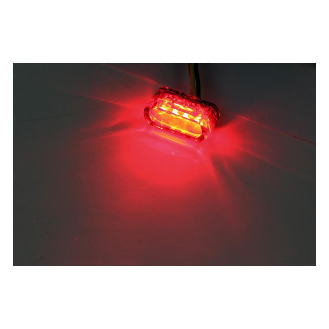 MCS ''Module 1'' LED Taillight. Red Lens. ECE