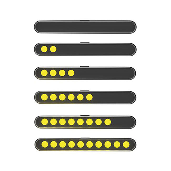 MCS ''Stripe'' LED Turn Signals, Sequential Lighting. Smoke Lens – Universal