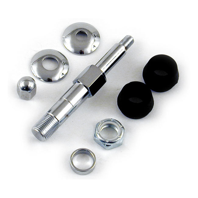 MCS Upper Shock Stud Kit Chrome – 1973–1985 4-Speed FL; FX