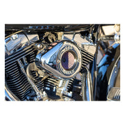 S&S ''Air Stinger Stealth'' Air Cleaner Kit. Teardrop, Chrome – 2000–2015 Softail; 1999–2017 Dyna…