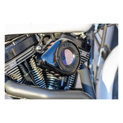 S&S ''Air Stinger Stealth'' Air Cleaner Kit. Teardrop, Black – 2000–2015 Softail; 1999–2017 Dyna…