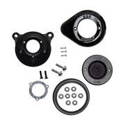 S&S ''Air Stinger Stealth'' Air Cleaner Kit. Teardrop, Black – 2000–2015 Softail; 1999–2017 Dyna…