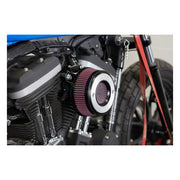 S&S ''Air Stinger Stealth'' Air Cleaner Kit. Alu Trim Ring – 2007–2022 XL Sportster