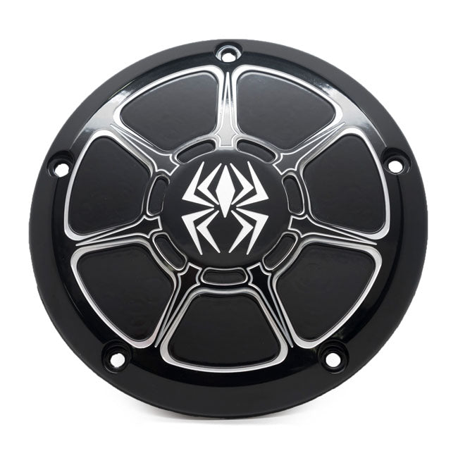 Rekluse Derby Cover. Gloss Black – 2004–2020 XL Sportster; 2008–2012 XR1200