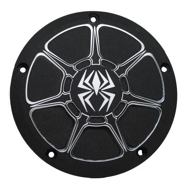 Rekluse Derby Cover. Wrinkle Black – 2004–2020 XL Sportster; 2008–2012 XR1200