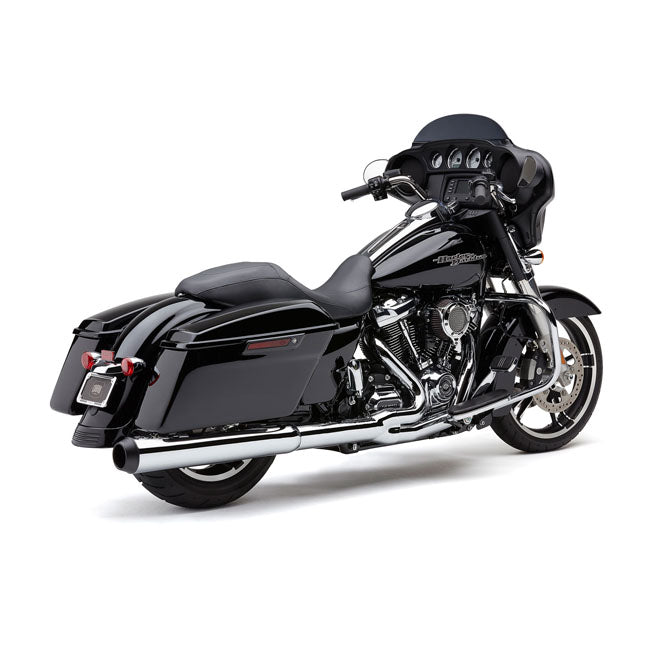 Cobra Power-Flo 2-1 Rpt. Chrome – 2017–2026 Touring