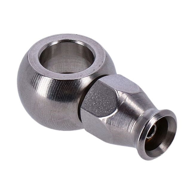 Goodridge 3/8" (10 mm) Banjo Fitting Short Neck. Stainless