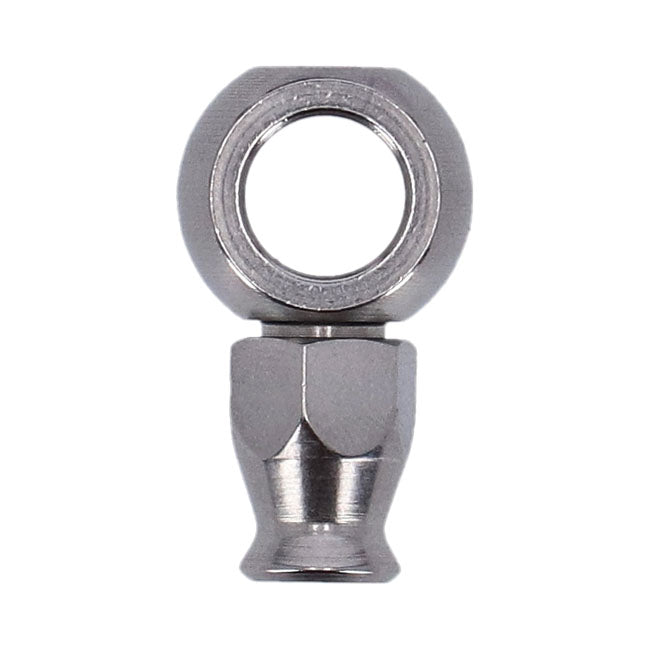 Goodridge 3/8" (10 mm) Banjo Fitting Short Neck. Stainless