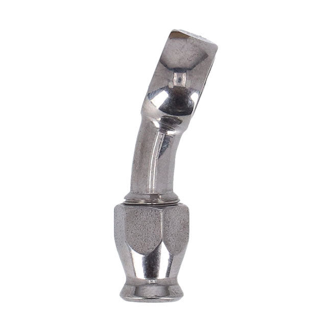 Goodridge 7/16" (11 mm) Banjo Fitting 20 Degree Bend. Ss