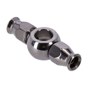 Goodridge 3/8" Straight Banjo, Double Fitting. Short Neck