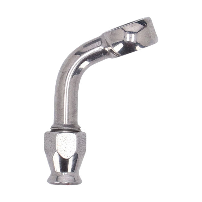 Goodridge 3/8" (10 mm) Banjo Fitting 70 Degree Bend. Ss