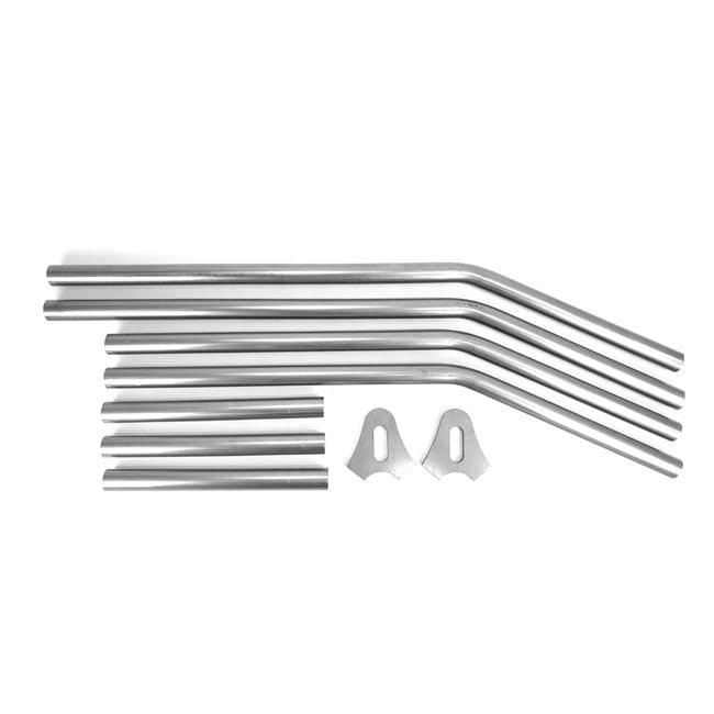 Westland Customs Hardtail Frame Tube Kit. Raw Steel, 3/4" – Universal
