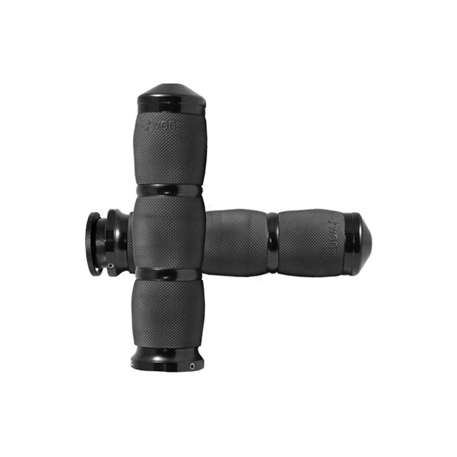 Avon Grips Avon Air Cushioned Grips, Black Anodized – 2018–2026 Indian Touring; Bagger &…
