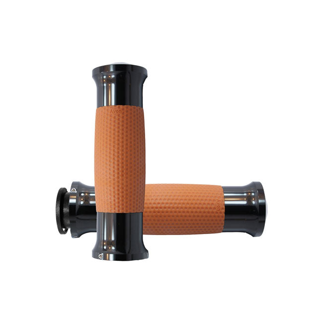 Avon Grips Avon Gel Grips Black Anodized Tan – 2018–2026 Indian Touring; Bagger &…
