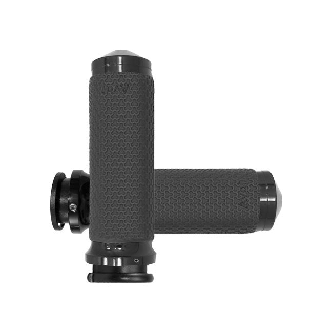 Avon Grips Avon Memory Foam Grips Black Anodized Medium – 2018–2026 Indian Touring; Bagger &…