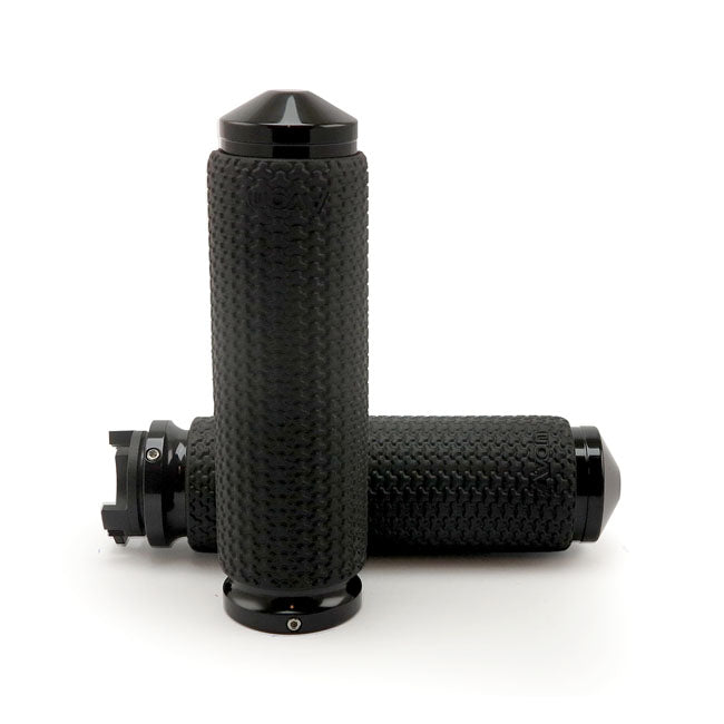 Avon Grips Avon Memory Foam Grips Black Anodized Large – 2015–2026 Indian Scout Models