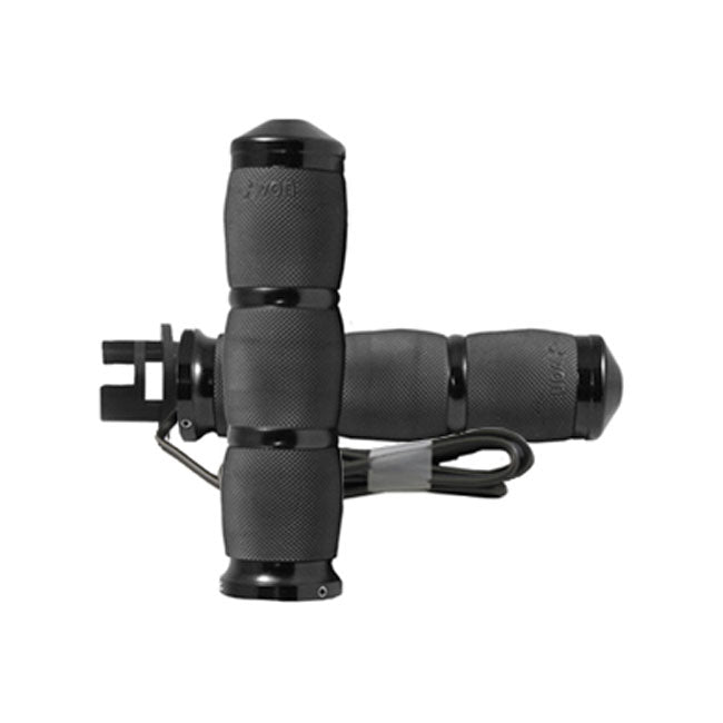 Avon Grips Avon Air Cushioned Grips, Heated, Black Anodized – 2015–2017 Indian Touring; Bagger &…