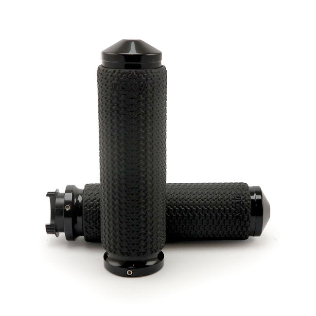 Avon Grips Avon MT Memory Foam Grips Black Anodized Large – Honda: 2009–2019 Fury; 1994–2004 Magna…