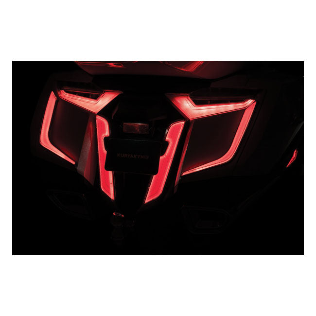Kuryakyn Omni LED Rear Fender Cover. Satin Black – Honda: 2018–2021 Gold Wing