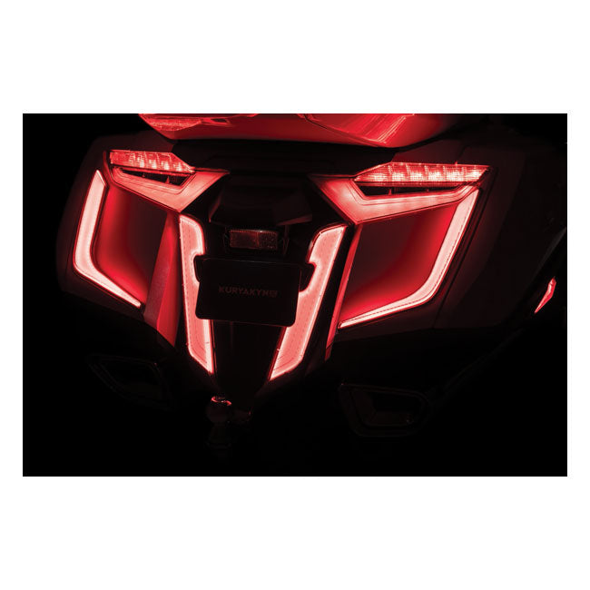 Kuryakyn Omni LED Rear Fender Cover. Satin Black – Honda: 2018–2021 Gold Wing
