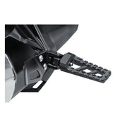 Kuryakyn Splined Peg Adapters Rear. Satin Black – Honda: 2018–2021 Africa Twin