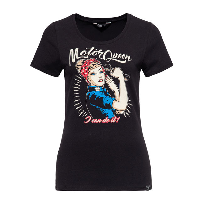 King Kerosin Queen Kerosin I CAN Do It T-Shirt Black – XS