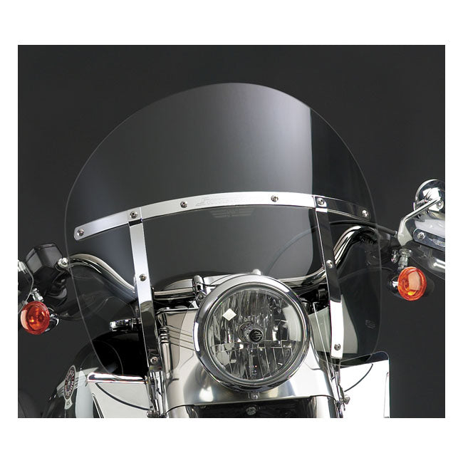 National Cycle SwitchBlade® Quick Release Windshield Chopped™ for 1986-1999 FLSTC; 1990-2017 FLS; FLSS…