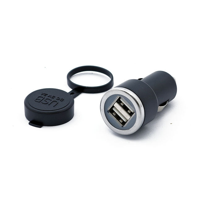 MCS Dual Port USB 2 Charger for Power Point – Universal