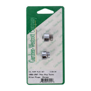 Gardner-Westcott Oil Pump & Crankcase Plug Set, Allen – 1966–1967 Big Twin 2 Plug Set