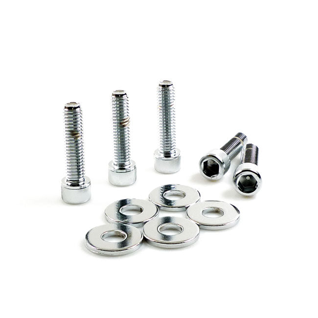 Gardner-Westcott Rear Belt Pulley Mount Kit, Allen Chrome – 1987–1999 Big Twin; 1980–1983…