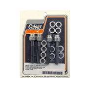 Colony Handlebar Top Clamp Mount Kit. Chrome – 1973–1999 Big Twin; TC; XL Sportster.…