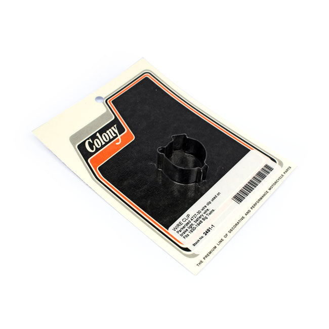 Colony Wire Clip, Brake Light / Battery Wire – 1930–1948 Big Twin