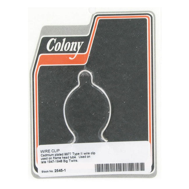 Colony Wire Clip. Frame Head Tube – L1947–1949 Big Twin