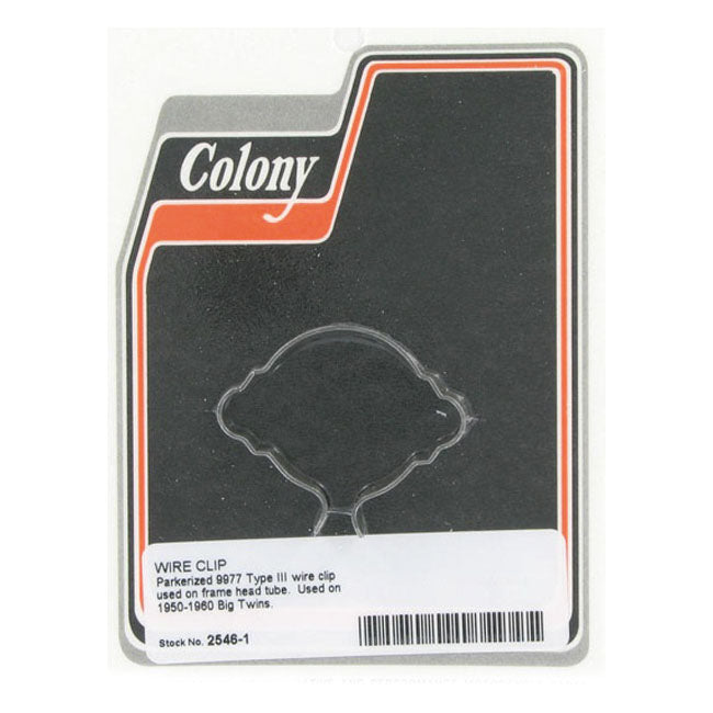Colony Wire Clip. Frame Head Tube – 1950–1960 Big Twin