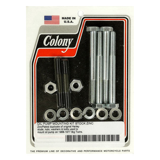 Colony Oil Pump Mount Kit OEM Style – 1968–1978 Big Twin