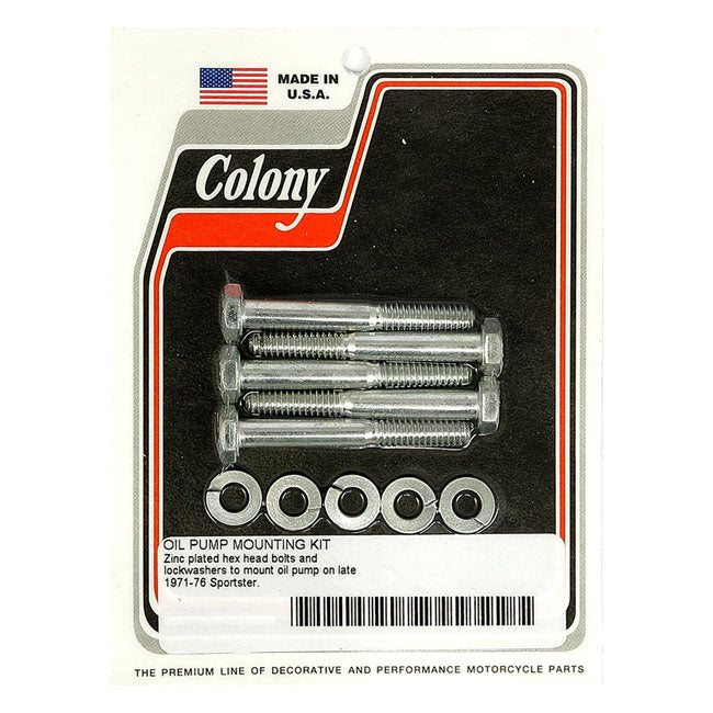 Colony Oil Pump Mount Kit OEM Style – L1971–1976 XL Sportster