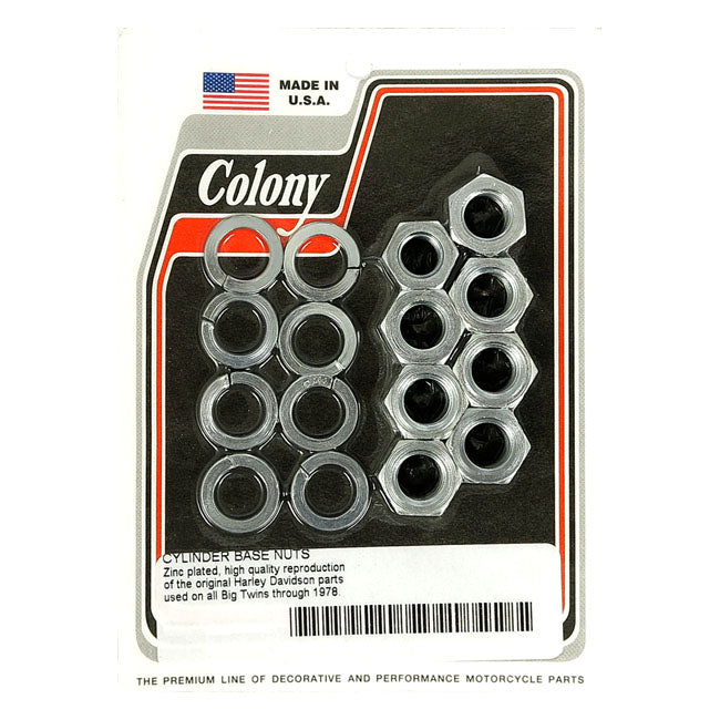 Colony Cyl Base Nut Kit – 1930–1978 Big Twin