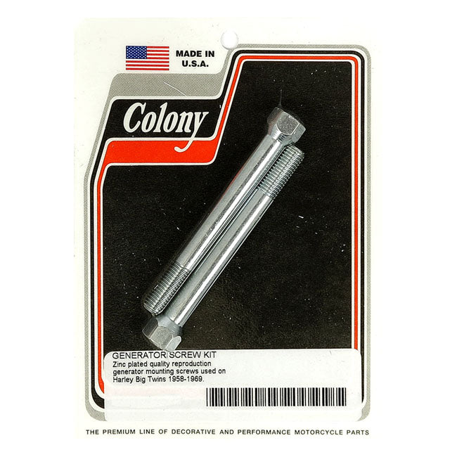 Colony Generator Mount Kit. Zinc. OEM Style – 1958–1969 Big Twin