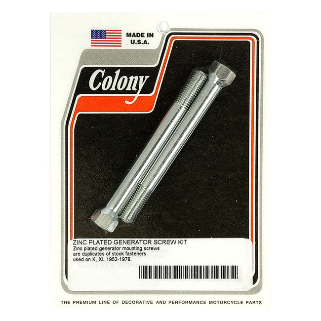 Colony Generator Mount Kit, OEM Style – 1957–1970 XL Sportster