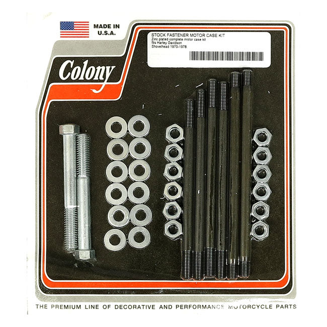Colony Crankcase Bolt Kit – 1970–1978 Shovel