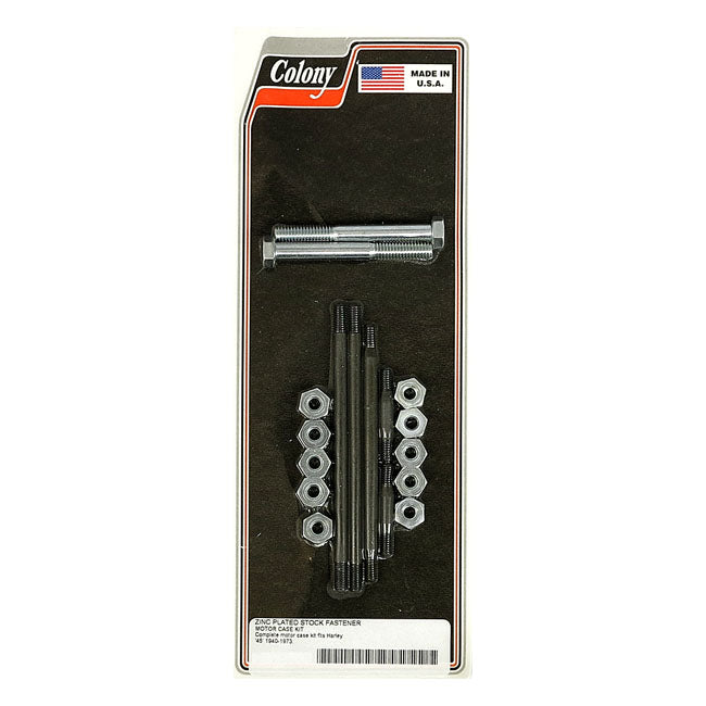 Colony Crankcase Bolt Kit – 1937–1973 45" SV